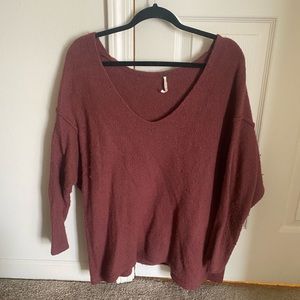 Free People oversized sweater
